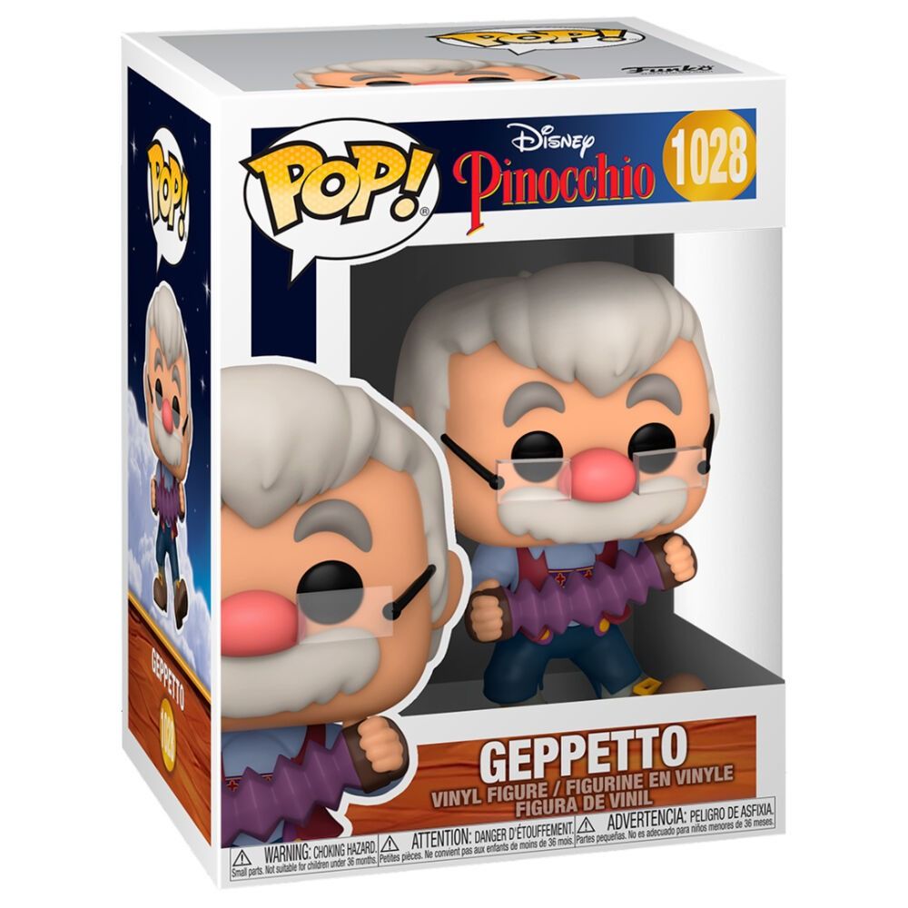 DISNEY FUNKO POP Pinocchio Geppetto
