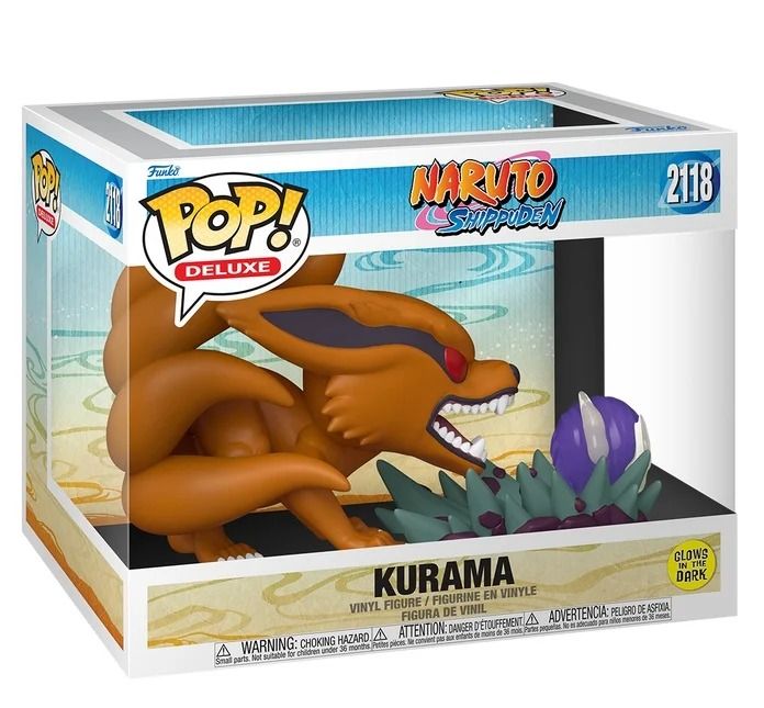 NARUTO FUNKO POP Deluxe Naruto Shippuden Kurama