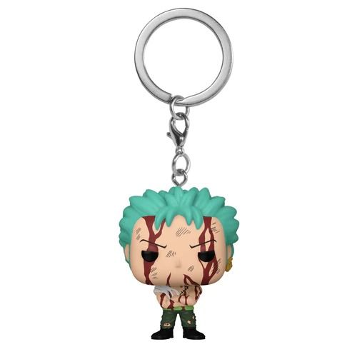 ONE PIECE Funko Pop Zoro "Nothing Happened" portachiavi