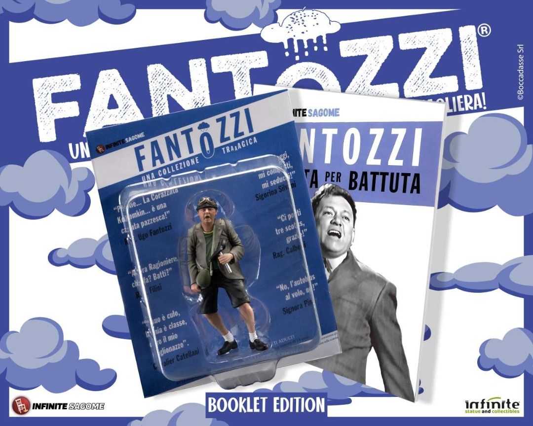 FANTOZZI Alla Bersagliera booklet edition figure