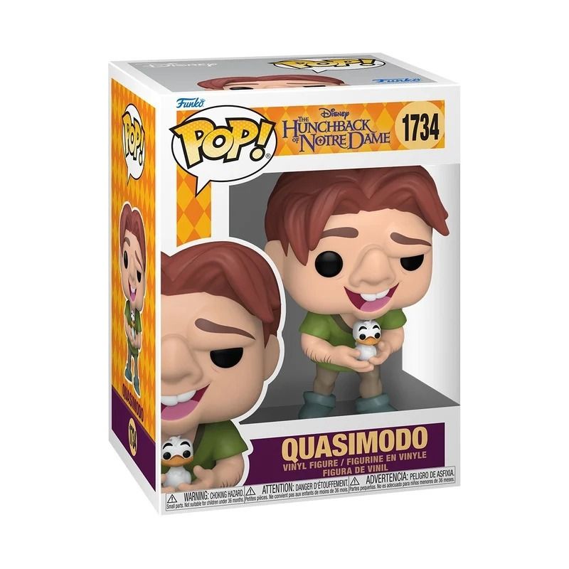 DISNEY FUNKO POP Hunchback Of Notre Dame Quasimodo with bird