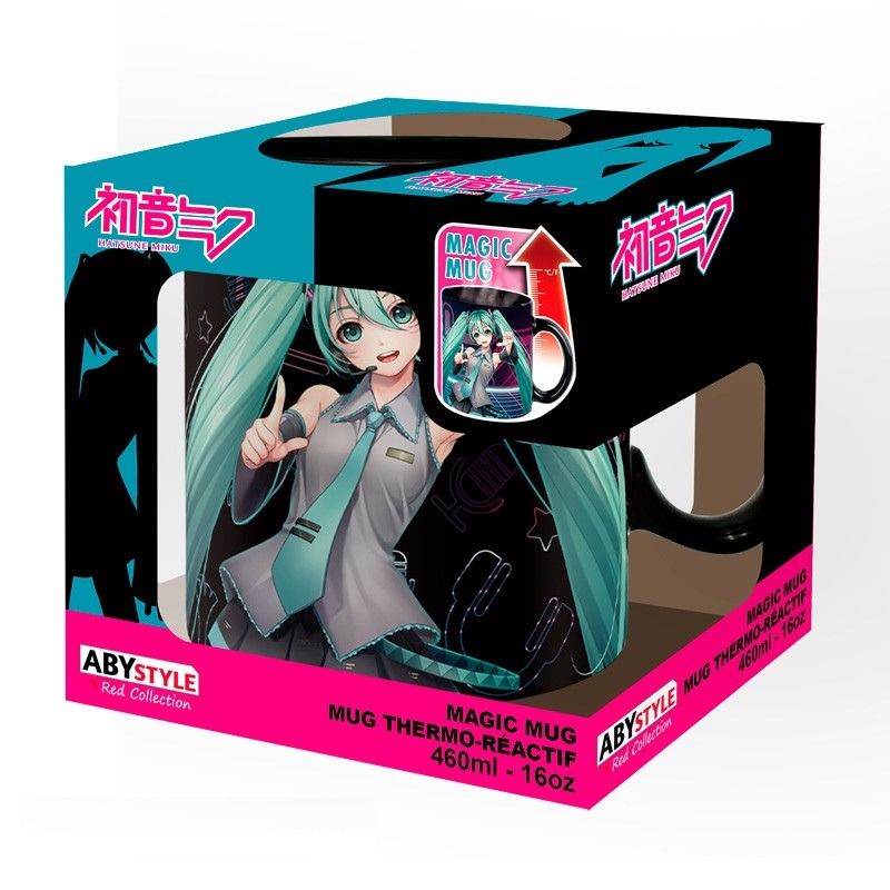HATSUNE MIKU tazza termo sensibile