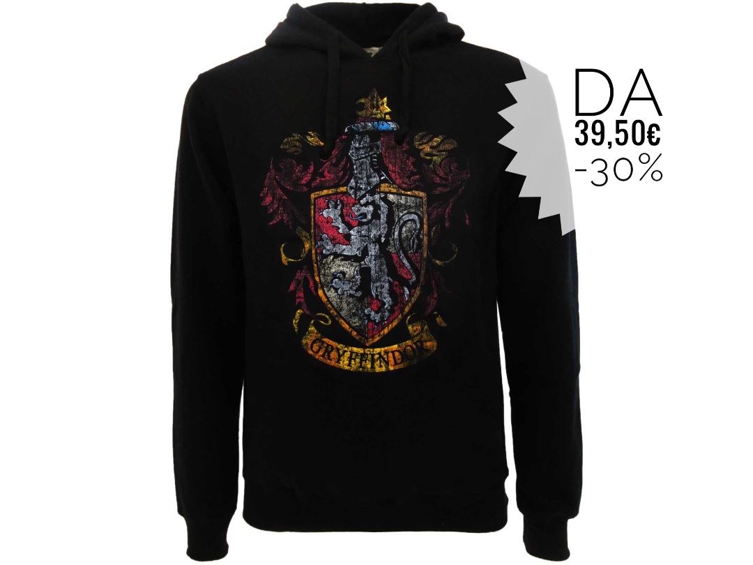 HARRY POTTER Grifondoro felpa