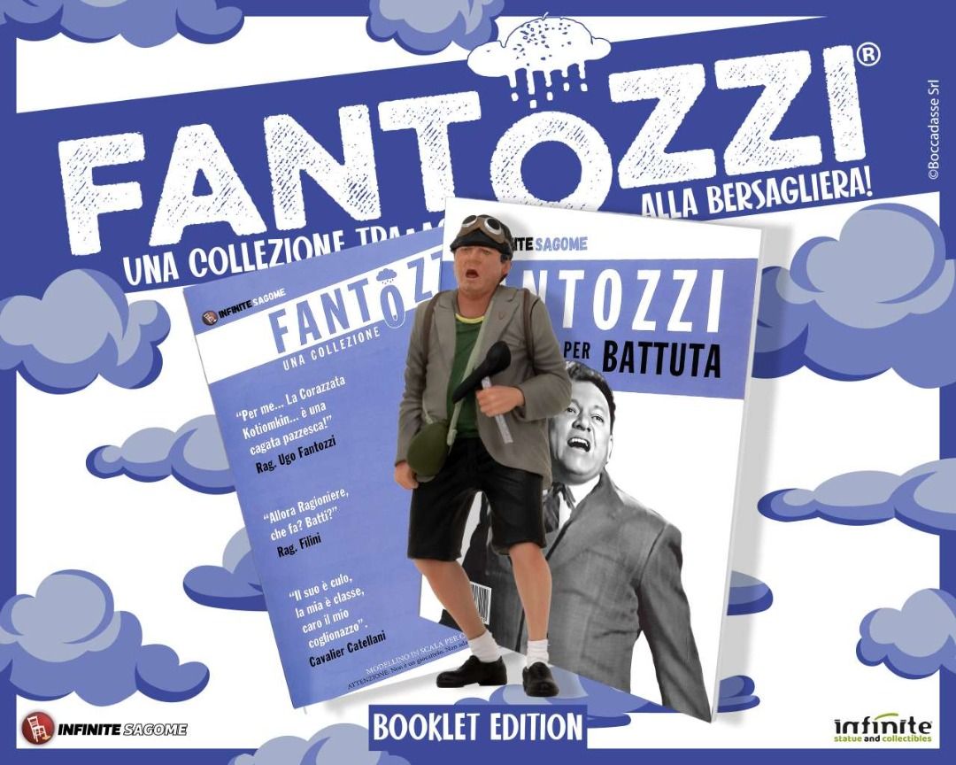 FANTOZZI Alla Bersagliera booklet edition figure