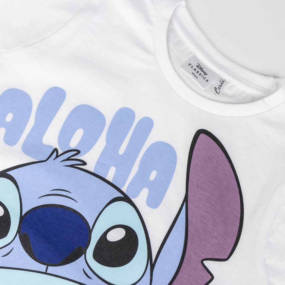 DISNEY Stitch t-shirt bianca kids