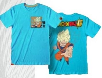 DRAGON BALL Goku t-shirt celeste kids