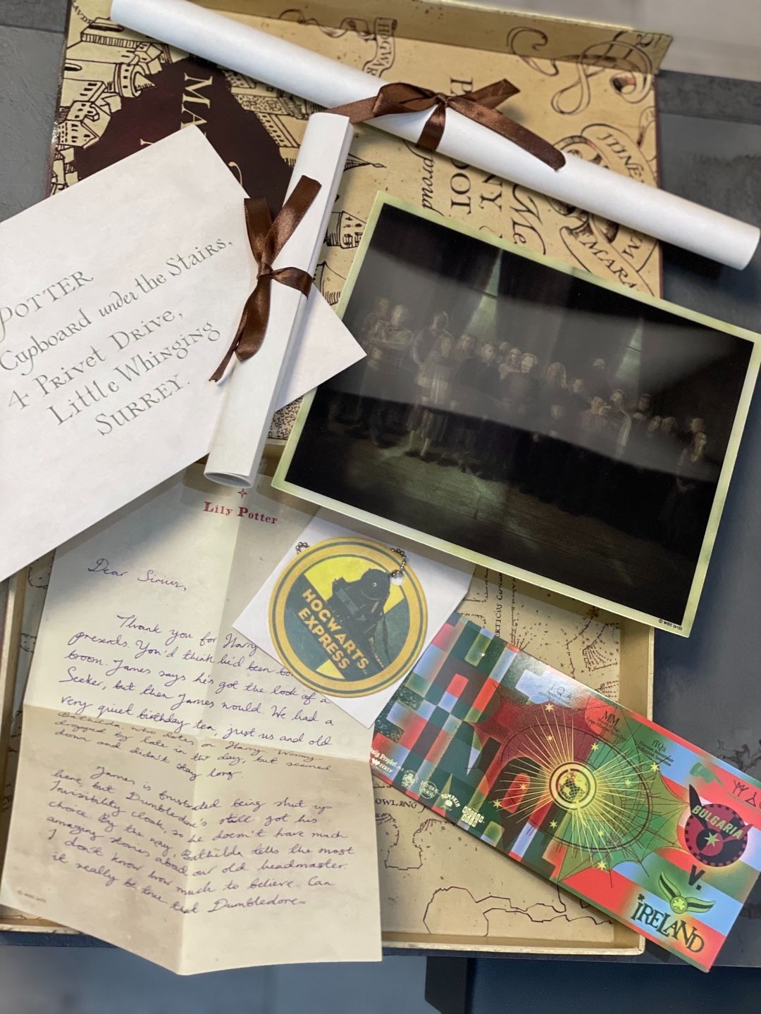 HARRY POTTER Scatola artefatti