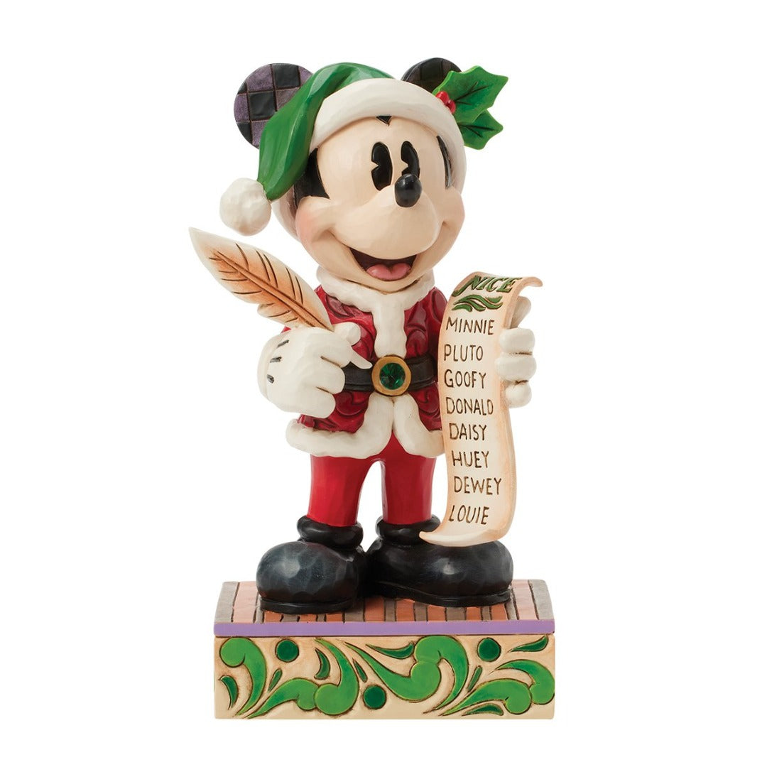 DISNEY TRADITIONS Mickey Mouse lista di Natale