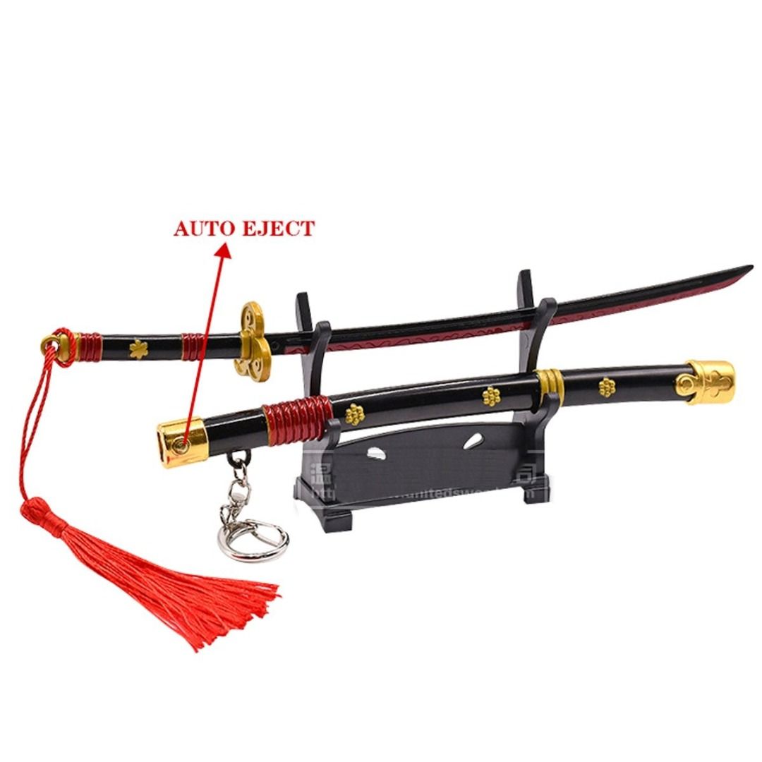 Katana Enma Zoro portachiavi - versione nera