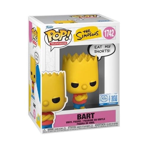 THE SIMPSONS FUNKO POP Bart (Eat my shorts!)