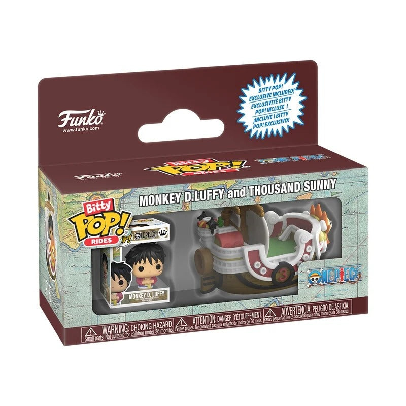 ONE PIECE FUNKO POP Bitty Pop Ride - Thousand Sunny with Luffy