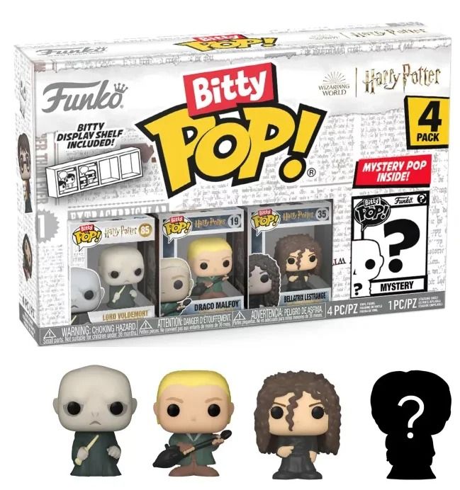 HARRY POTTER Bitty Pop 4 Pack - Voldemort
