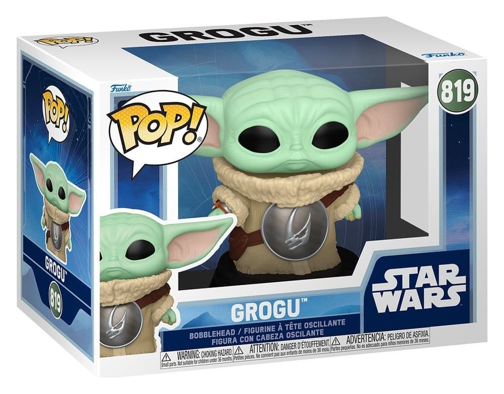STAR WARS FUNKO POP Mandalorian & Grogu Grogu