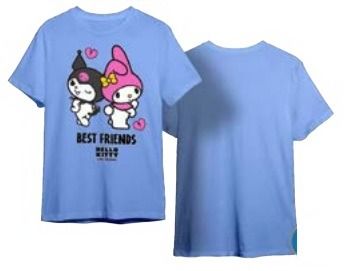 SANRIO My Melody e Kuromi t-shirt kids