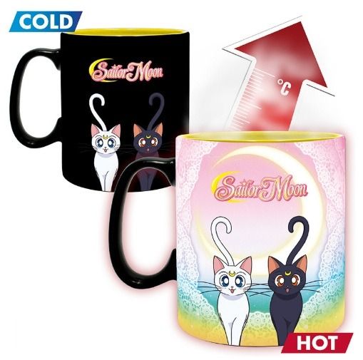 SAILOR MOON Group tazza termo sensibile