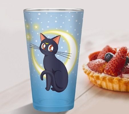 SAILOR MOON Luna e Artemis bicchiere
