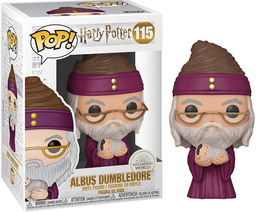 HARRY POTTER FUNKO POP Dumbledore w/ Baby Harry