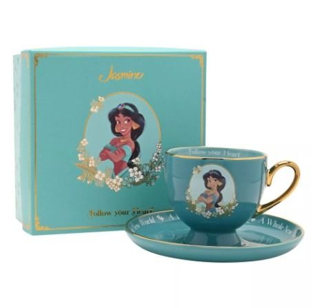 DISNEY Jasmine tazza da thè e piattino