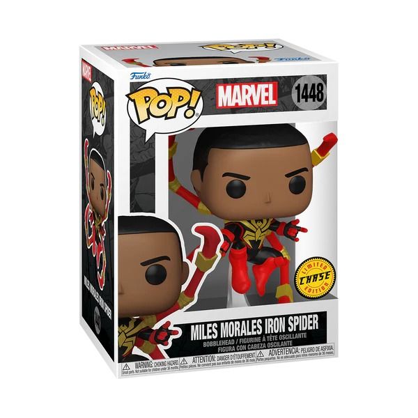 MARVEL FUNKO POP Miles Morales Iron Spider
