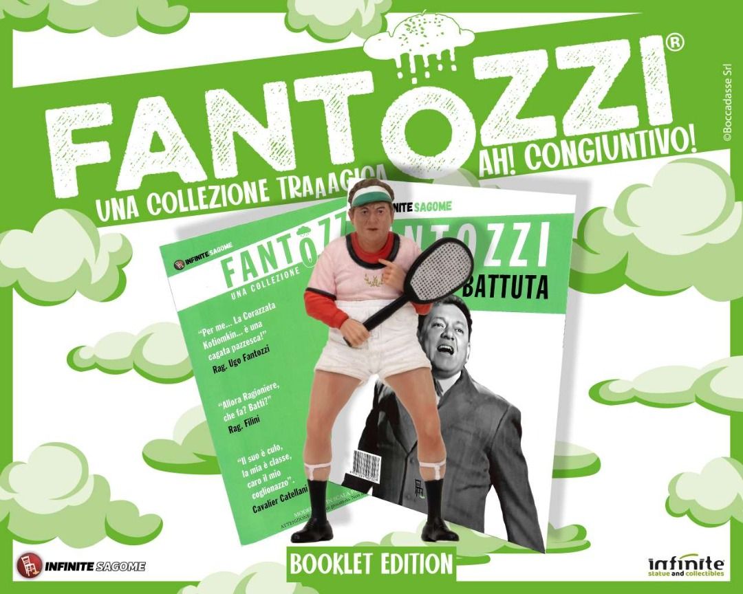 FANTOZZI Ah Congiuntivo booklet edition figure