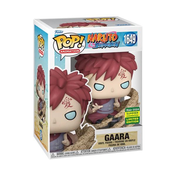 NARUTO FUNKO POP Naruto Shippuden Gaara "Convention"