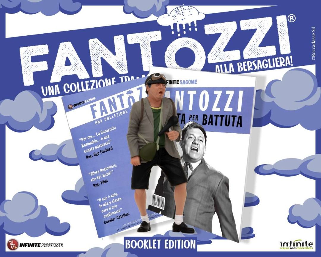 FANTOZZI Alla Bersagliera booklet edition figure