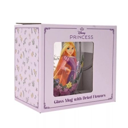 DISNEY Rapunzel tazza vetro
