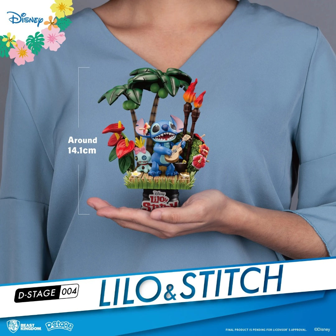 DISNEY Stitch - Diorama D-Stage statua