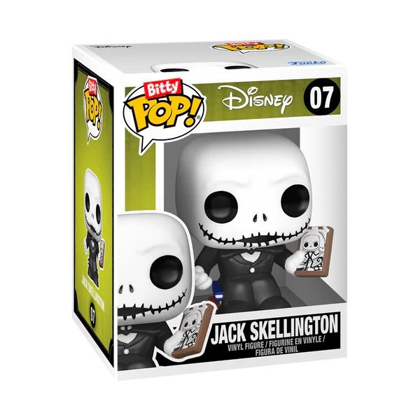 DISNEY Bitty Pop Jack Skellington and Jack's house