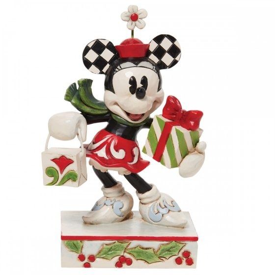DISNEY TRADITIONS Minnie coi pacchi