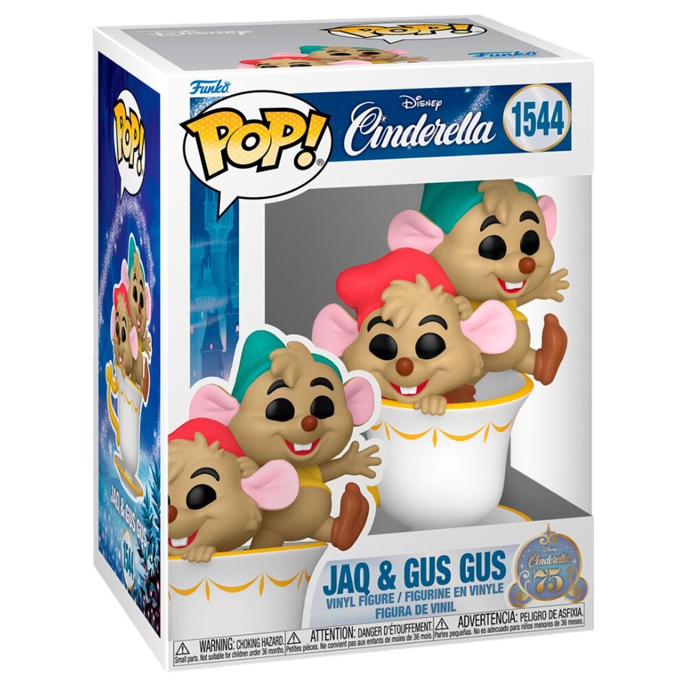 DISNEY FUNKO POP Cinderella Jaq & Gus Gus