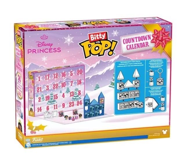 DISNEY BITTY POP Disney Princess Calendario dell'avvento