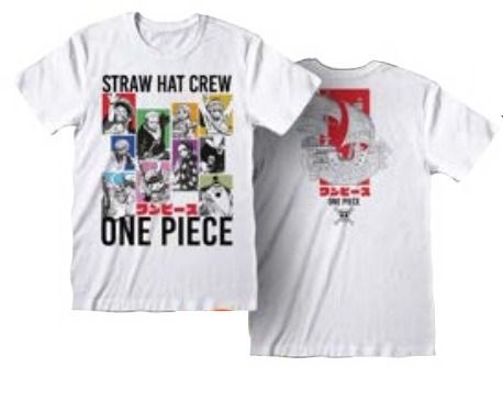 ONE PIECE Straw Hat Crew t-shirt