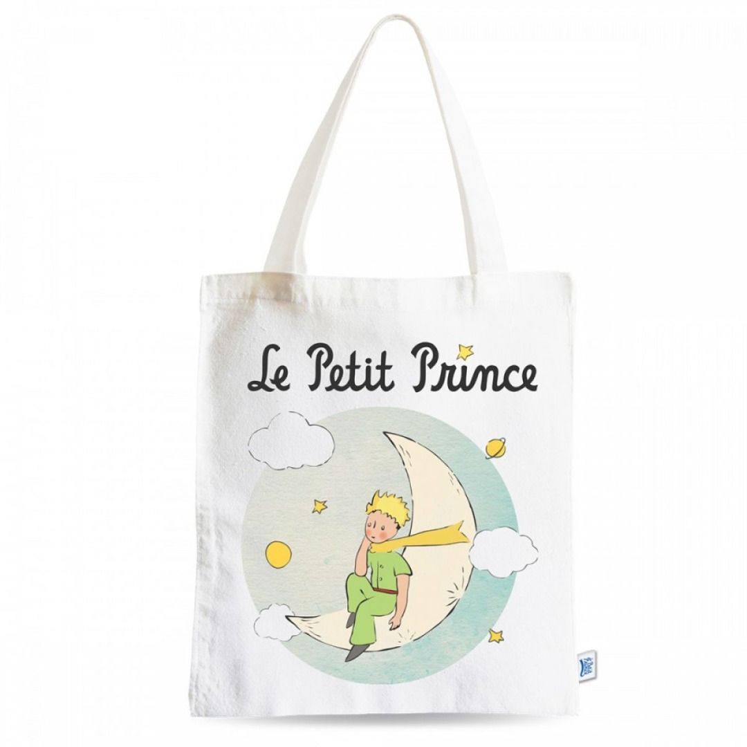 THE LITTLE PRINCE Sulla Luna borsa shopping