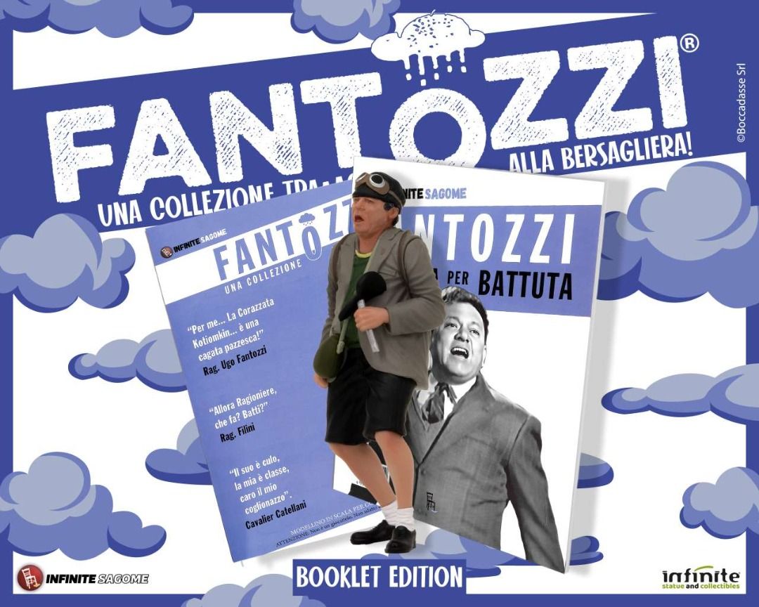 FANTOZZI Alla Bersagliera booklet edition figure