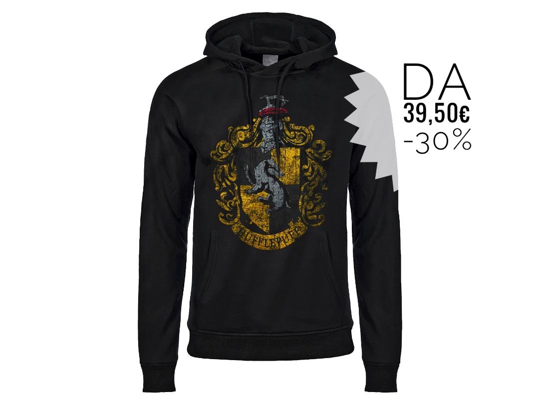 HARRY POTTER Tassorosso felpa