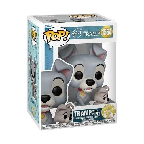 DISNEY FUNKO POP Lilli e il Vagabondo Tramp with puppy