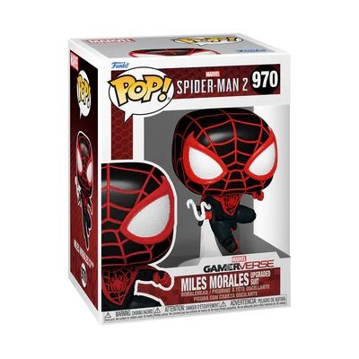 MARVEL FUNKO POP Spider-man 2 Miles Morales (Upgraded Suit)
