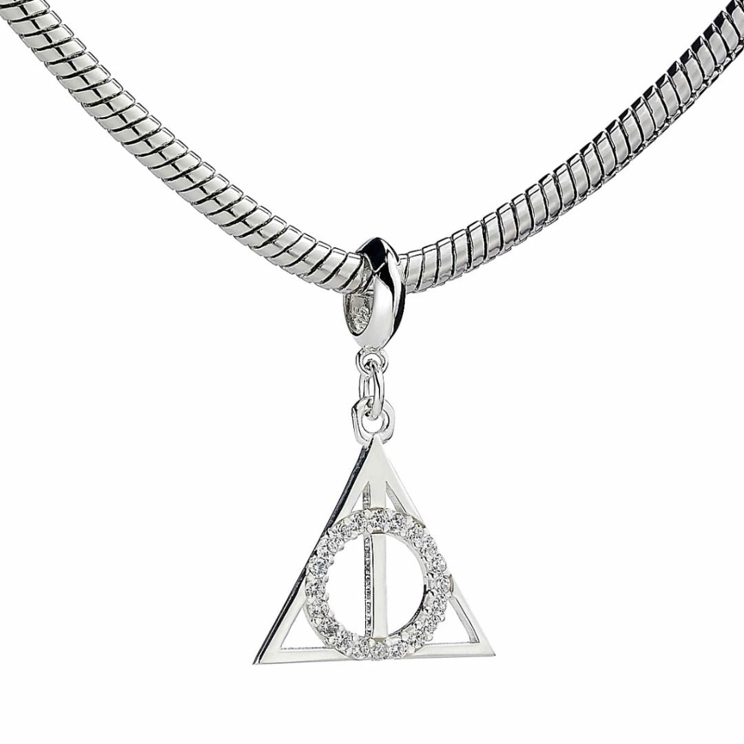 HARRY POTTER Doni della morte ciondolo cristalli