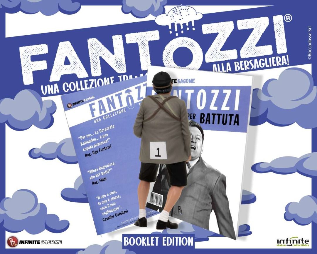 FANTOZZI Alla Bersagliera booklet edition figure