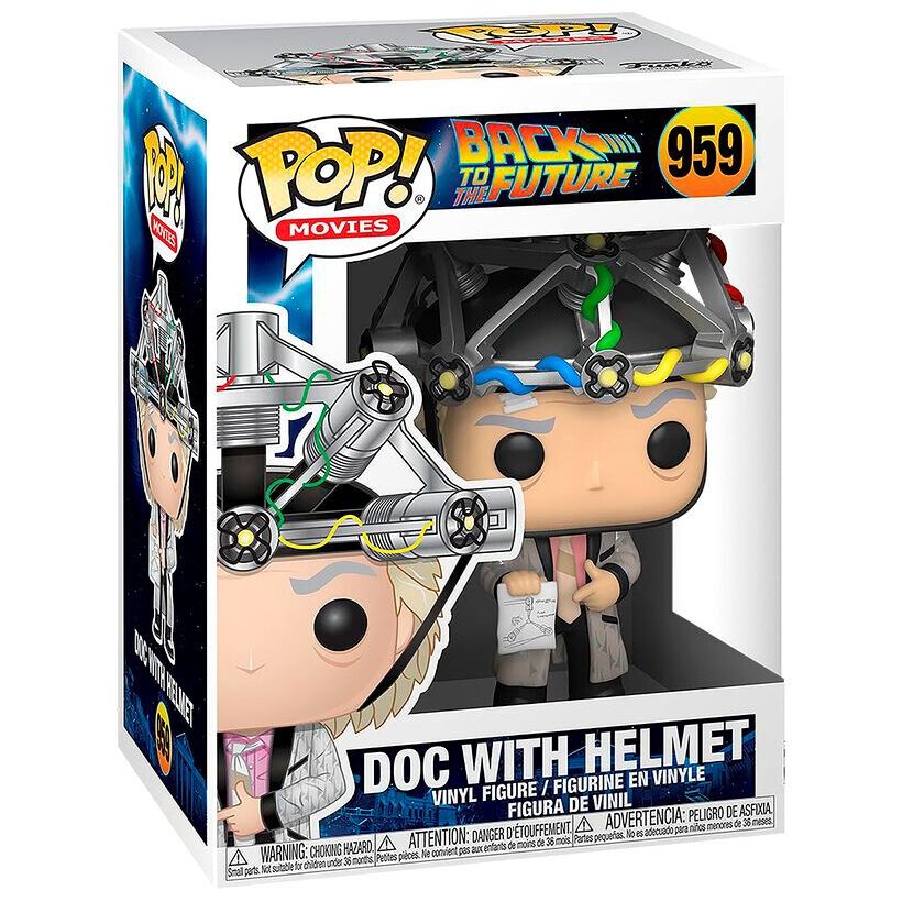 BACK TO THE FUTURE FUNKO POP Doc with Helmet