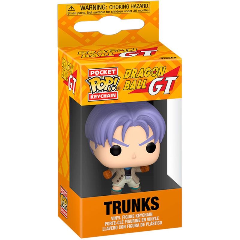 DRAGON BALL Funko Pop Dragon Ball GT Trunks & Gill portachiavi