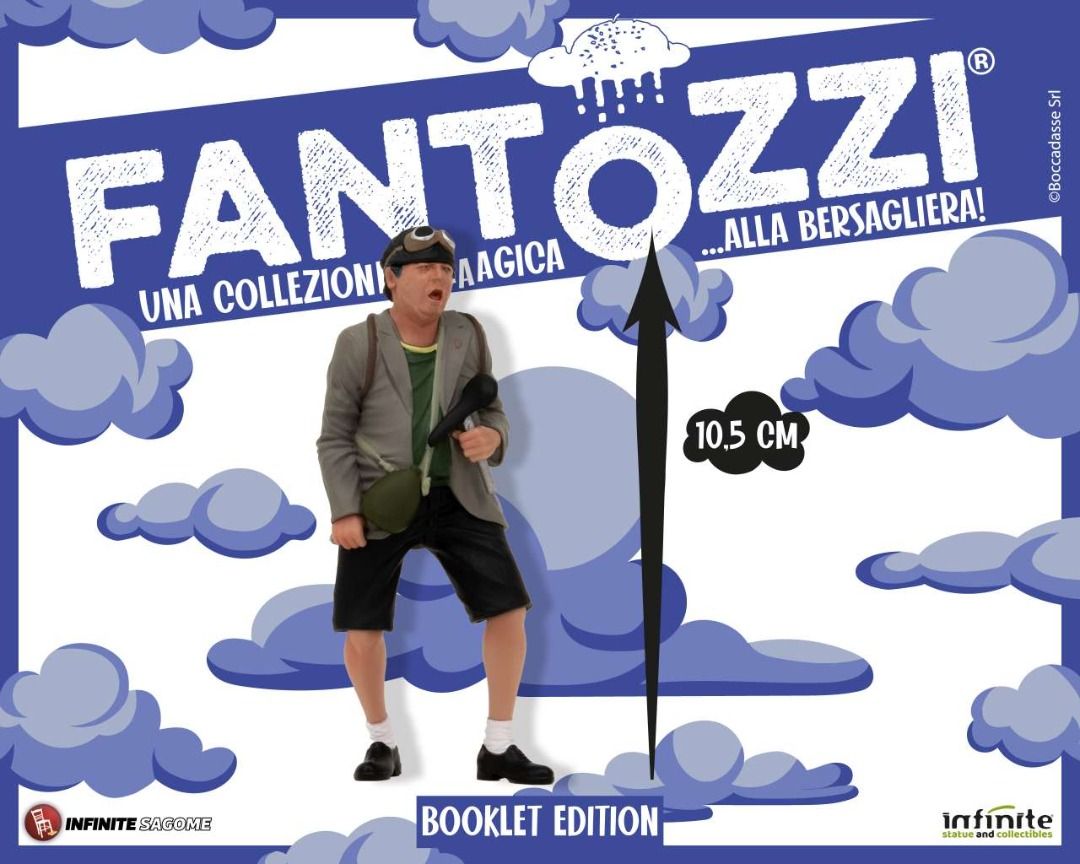 FANTOZZI Alla Bersagliera booklet edition figure