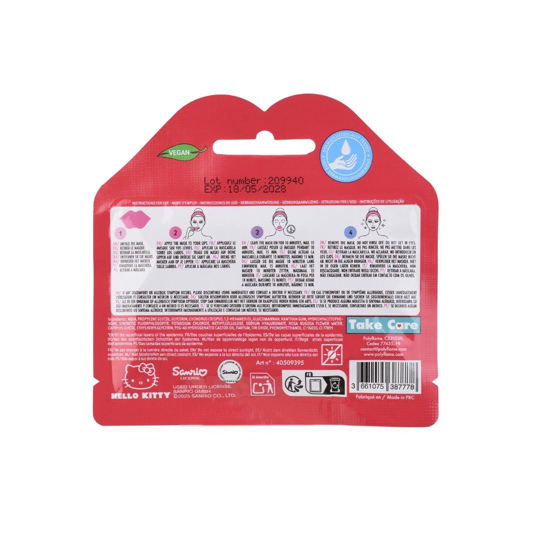 SANRIO Hello Kitty maschera labbra