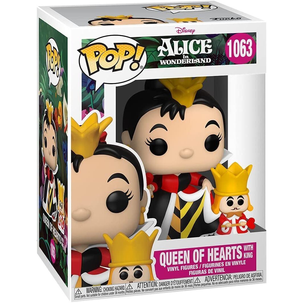 DISNEY FUNKO POP Alice in Wonderland Queen with King
