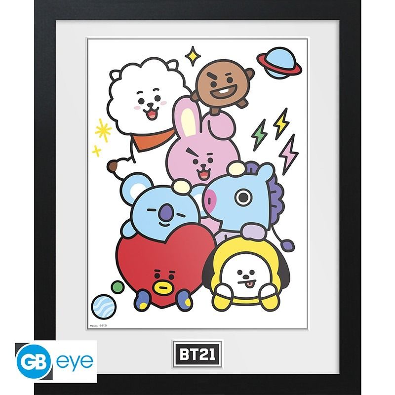 BT21(BTS) Quadro con stampa personaggi