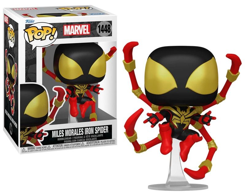 MARVEL FUNKO POP Miles Morales Iron Spider