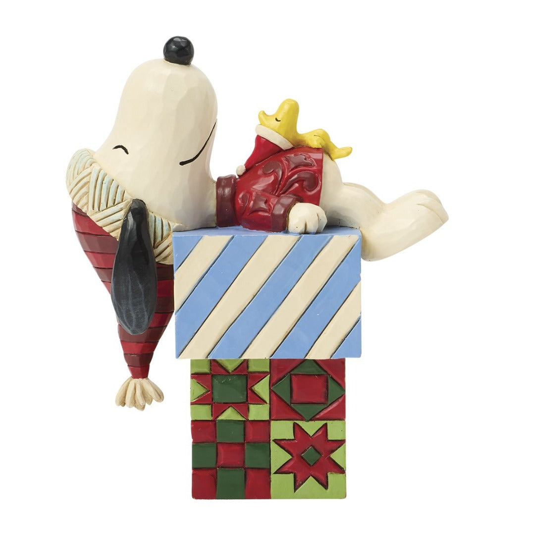 PEANUTS Snoopy e Woodstock sui regali di Natale