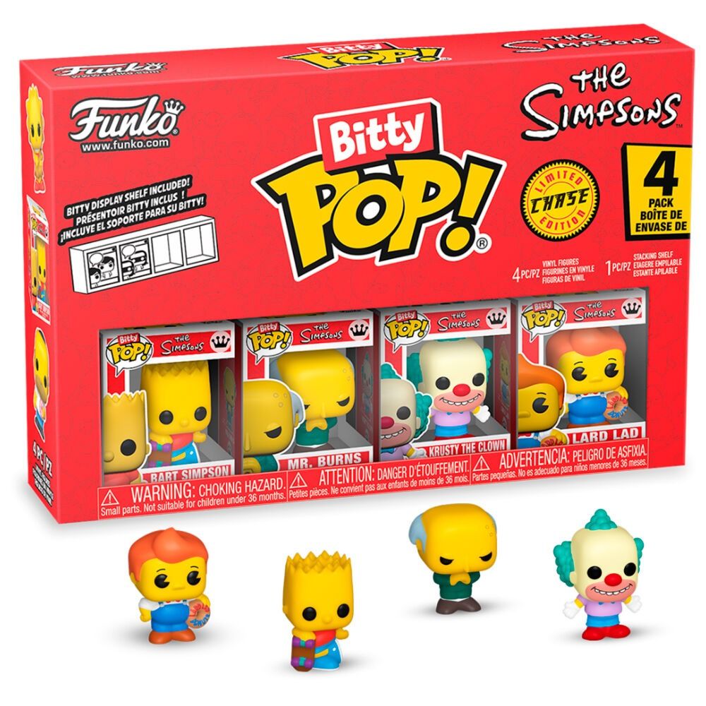 THE SIMPSONS Bitty Pop 4 Pack - Bart