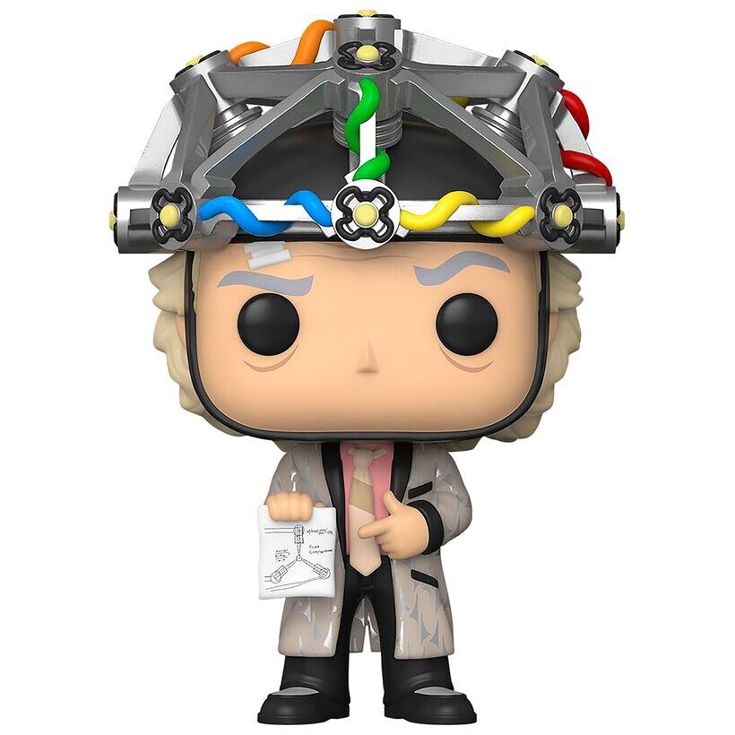 BACK TO THE FUTURE FUNKO POP Doc with Helmet